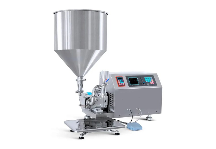 Product image of a rotor lobe paste filler for industrial adhesives and sealants